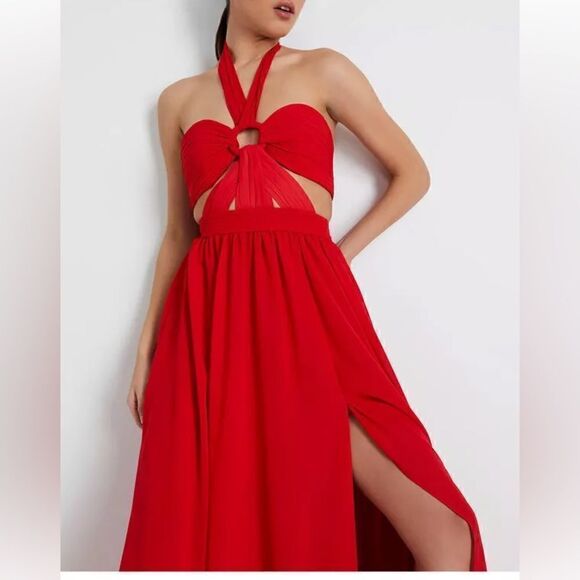 Anthropologie x PatBO
Cut-Out Halterneck Maxi Dress - Picture 3 of 11